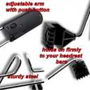 Zento Deals Chrome Car Seat Coat Rack Hanger - 11in to fit onto Most headrests (Silver 1), Adjustable, 19-24 inches wide