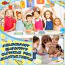 Tosstuki 60 Pcs End of Year Gift Graduation Red and Blue Cartoon Mini Memo Pad Party Favor Cartoon Pocket Notepads for Kids, Fish Umbrella Small School Supplies, Class Rewards & Party Favors