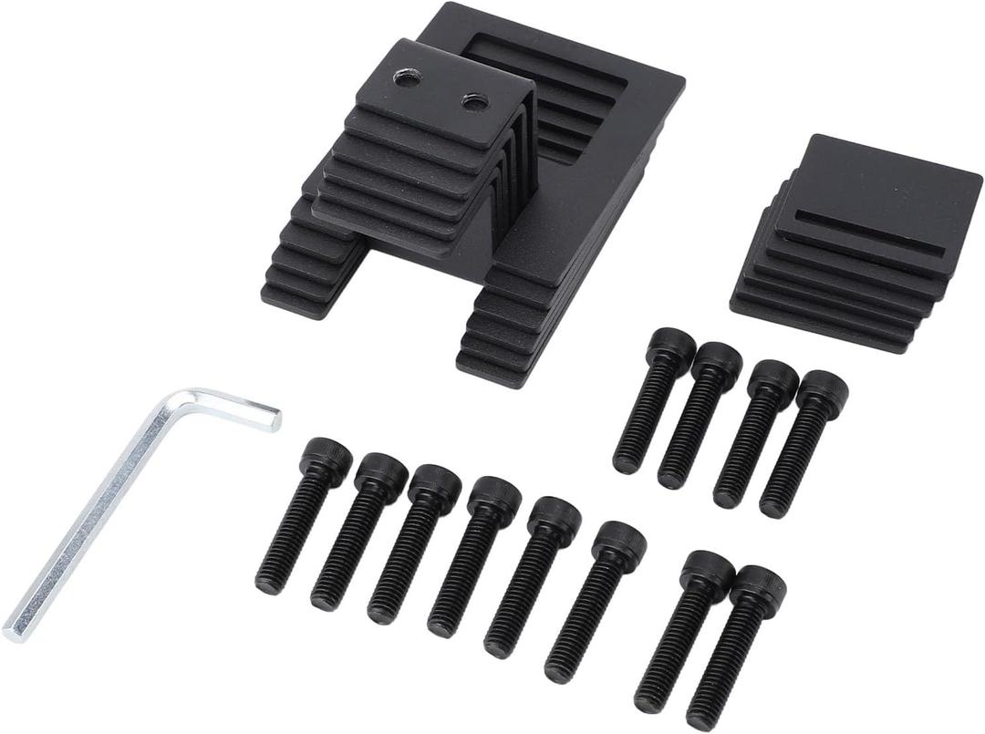 6Pcs Anti Slip Mattress Gasket, Adjustable Carbon Steel Thickened Anti Slip Anti Scratch Mattress Baffle Easy to Install Baffle Mattress Retainer Bar for Most Bed Frames