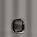 Goton Waterproof Privacy Case for Apple Watch Screen Protector, Anti-Spy Tempered Glass Film iWatch Cover Hard PC Case Bumper for Apple Watch Ultra 3/Ultra 2/Ultra, 49mm Black