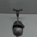 Bar Juicer, Fruit Juice Handheld Press Squeezer With Seed Filter, Heavy Duty Aluminum Alloy Hand Manual Extractor for Single Citrus Orange Pomegranates Apple Fruit Lemon Lime (Silver - 8 inch)