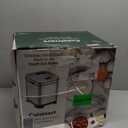 Cuisinart Bread Maker Machine, Compact and Automatic, Customizable Settings, Up to 2lb Loaves, CBK-110NAS