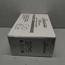 Liacere 350PCS Silver Plastic Plates & Pre Rolled Napkins for 50 Guests - Plastic Dinnerware Sets 100 Silver Disposable Plates, 150 Silver Silverware, 50 Cups and 50 Napkins for Christmas