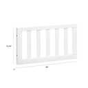 Davinci Toddler Bed Conversion Kit (M12599) in White