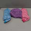 3 Pack Dog Sweaters for Small Dogs Girl Boy Winter Fleece Clothes Warm Soft Dog Sweatshirt Outfit for Dogs Cats Pet Apparel (Rose+Light Blue+Purple, Medium) 