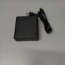 280W USB C Charger Block, 8-Port USB C Charging Station GaN III PD 65W Laptop Charger Adapter Compatible with MacBookPro/Air,DELL,iPad,Portable Charging Station for iPhone,Samsung Galaxy (Black)