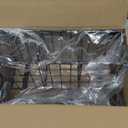 Hair Dryer Holder, Hair Tool Organizer, Wall Mount Hair Tools Organizer for Blow Dryer, Flat Iron, Curling Iron, Straightener, Styling Tools Bathroom Storage and Organizer, Wood-Black