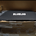 Bluelog Walkers for Seniors Rollator Walkers with Seat, 350lb Capacity with Cup Holder & Cane Holder, 8'' All Terrain Wheels, Adjustable Handles and Seat Height, Foldable Design, Blue