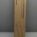 Stanbroil Adjustable Fireplace Hood 28.5 to 48" Accessory, Black Powder Coat Fireplace Hood Heat Shield