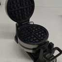 Waffle Maker, 1400W Belgian Waffle Maker, Double Waffle Iron 180 Flip, Rotating Nonstick Plates, Adjustable Browning Control, Locking Buckle & Cool Touch Handle, Removable Drip Tray, Stainless Steel