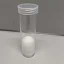 Geetery 20 Pcs Plastic Coin Tubes Small Dollar Coin Holders 1.10 Inch Round Clear Dollar Storage Tubes with Screw Lid Container for Collection Supplies