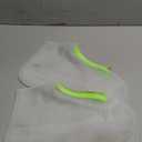 Zbyoujer Waterproof Rain Shoe Covers, Silicone Overshoes with Zipper Non-slip Galoshes for Men and Women Size XL