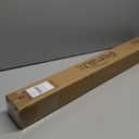 Persilux Cordless Blinds for Windows Natural Woven Fabric Light Filtering Roller Shades for Windows (Cream 32"W x 72"H), Free-Stop UV Protection Privacy Window Shades for Home, Office, Patios, Doors