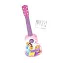 Lexibook, Disney Princess, My First Guitar for Children, 6 Nylon Strings, 21" Long, Guide Included, Pink, K200DP