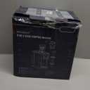 Hot & Iced Coffee Maker with Bold Setting, Single Serve Coffee Maker for K Cup and Grounds, 6-14 Oz Brew Sizes, 50 Oz Removable Water Tank, One Cup Coffee Machine with Reusable Filter, Black