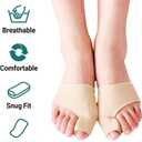 Orthopedic Metatarsal Pads, Foot Pads for Ball Pain Relief, Ball of Foot Cushion with Gel Pad for Women and Men, Morton's Neuroma, Metatarsalgia Support (Black/Small/1pc)