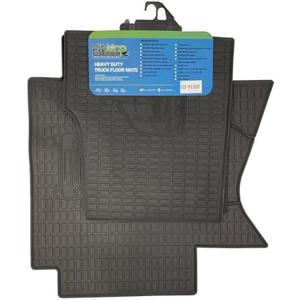 Freightliner Cascadia Old Gen 2008-2017 Custom Heavy-Duty Rubber 3-Piece Floor Mat Set