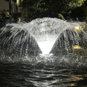 Pond Fountain Aerator,10000 GPH, 8 White LED Lights, Constant and Gradient Dual Modes, time Controller.35’ Power Cord, Classic Crown Spray Pattern 4’x10’for Pond, Lake, Swimming Pool & Water Garden