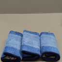 Bona Microfiber Cleaning Pad for Hardwood & Hard Surface Floors - 3 Pack - For Use With Bona Mop - Dual Zone Cleaning Design for Faster Cleanup