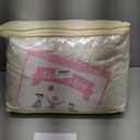 Outpain 6 Pack Spandex Ivory Round Tablecloths for 60in Tables, 120Inch Stretchy Fitted 5FT Round Table Clothes,Wrinkle Free Table Cover with Skirt for Wedding Party Dining Banquet