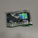 Funfery 100 pcs Black Mylar Holographic Bags Packaging Bags,Clear Resealable Bag Foil Pouch Bag for Food Storage and Lipgloss,Jewelry,Eyelash Packaging for Small Business(2.4x3.9Inch)