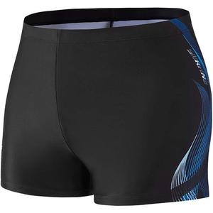 Angel season Swim Jammers for Men Square Leg Quick Dry Swimsuit Athletic Training Durable