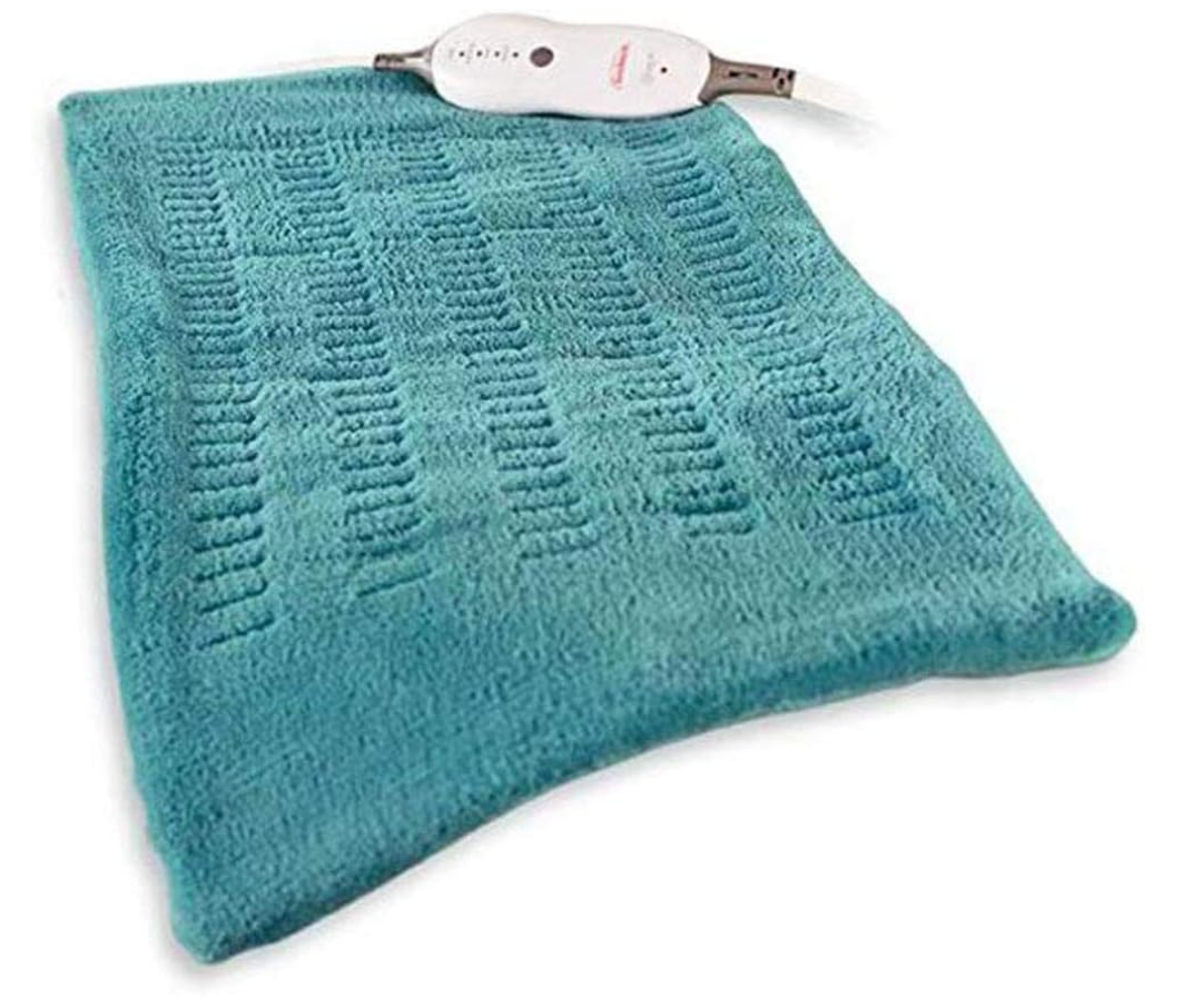Sunbeam Heating Pad XL for Back, Neck & Shoulder Pain Relief with Auto Shut Off, 12 x 24, Teal