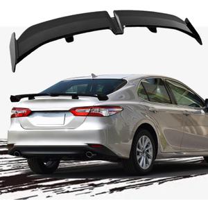 Universal Rear Spoiler 54 Inch ABS Racing Spoiler Wing Lightweight MG6 PRO Style Rear Spoiler Compatible with Various Car Models Hatchbacks Sedans Coupes Convertibles Sport GT (Gloss Black)