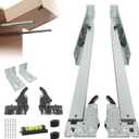 5Pair(10Pack) 18 Inch Undermount Drawer Slides with Rear Mount Bracket