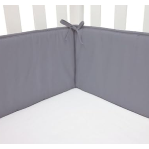 Thickened Bedding Set, Anti-Collision Pad for Cornor Side (Gray) 9.5in×27in