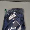 Wedge Pillow Case Cover for Style Protection, Thickened Satin Fabric Soft & Skin-Friendly, Wedge Pillow Cover with Zipper for Easy Install, Machine Washable (Navy Blue, 25"x25"x8")