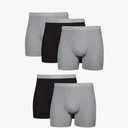 Hanes Men's Boxer Briefs, Cool Dri Moisture-Wicking Underwear, Cotton No-Ride-up for Men, 5 Pack, Size Small
