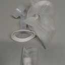 PumpMom-us 19mm Soft Rim Flanges Compatible with Spectra S2 S1 9 Plus Breastpumps Accessories, Replacement Breast Shield and Duckbill Valves for Spectra Pump Parts and 19 Flange