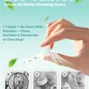 300PCS Official Detergent Cleaning Tablets: for Baby Brezza Grownsy Papablic Momfann Bottle Washer - Baby Bottle Washer Tablets for All Brands Bottles Washers Machines