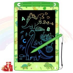 4 x LCD Writing Tablet for Kids, 8.5 Inch, Dinosaur