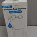 OHIFAST Automatic Foaming Soap Dispenser Touchless, USB Rechargeable Smart Hand Soap Dispenser, 6-Level Adjustable, 12.8oz/380mL, Compatible with Thick Thin Dish Soap for Bathroom Kitchen-Black