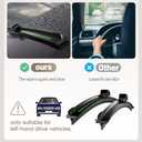 DIOCNAD Compatible With Hyundai Tucson 2010-2024 Front Windshield Wipers Water Repellent in All-Seasons OEM Quality Set of 2 (Driver & Passenger Side) 24"+16"