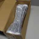 10 Pack 9" Stem 2" White Nylon Garage Door Rollers with Protective Dustproof Cap, Ultra Quiet Replacement Wheels with 6200ZZ Double Sealed Bearings, Heavy Duty Commercial High Load Capacity