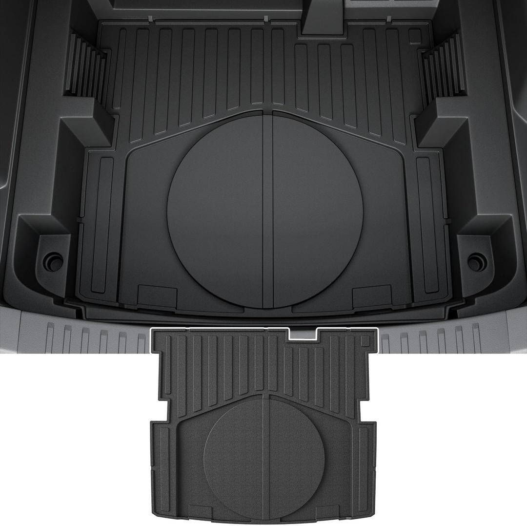 powoq Cargo Mat Compatible with 2025 2026 Chevy Equinox GMC Terrain Trunk Mat (No EV) TPE Lower Trunk Liner Rear Storage Cargo Liner Replacement for 2025 2026 Chevy Equinox Accessories