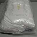 Talalay Latex Pillow, Soft Natural Latex Foam Pillow for Sleeping, Bed Pillow for Back, Side and Stomach Sleeperswith Removable Cotton Cover, Helps Relieve Shoulder and Neck Pain (Queen (Soft))