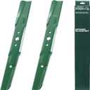 Mower Blades for Cub Cadet 42 Inch 942-04308 Troy Bilt Craftsman Yard Machines MTD Replaces OEM no. 942-04308A 942-04312 742-04308 LT42 XT1 LX42 ZT1 RZT42 Bronco Pony T110/High Lift/2 Pack (942-04308A)