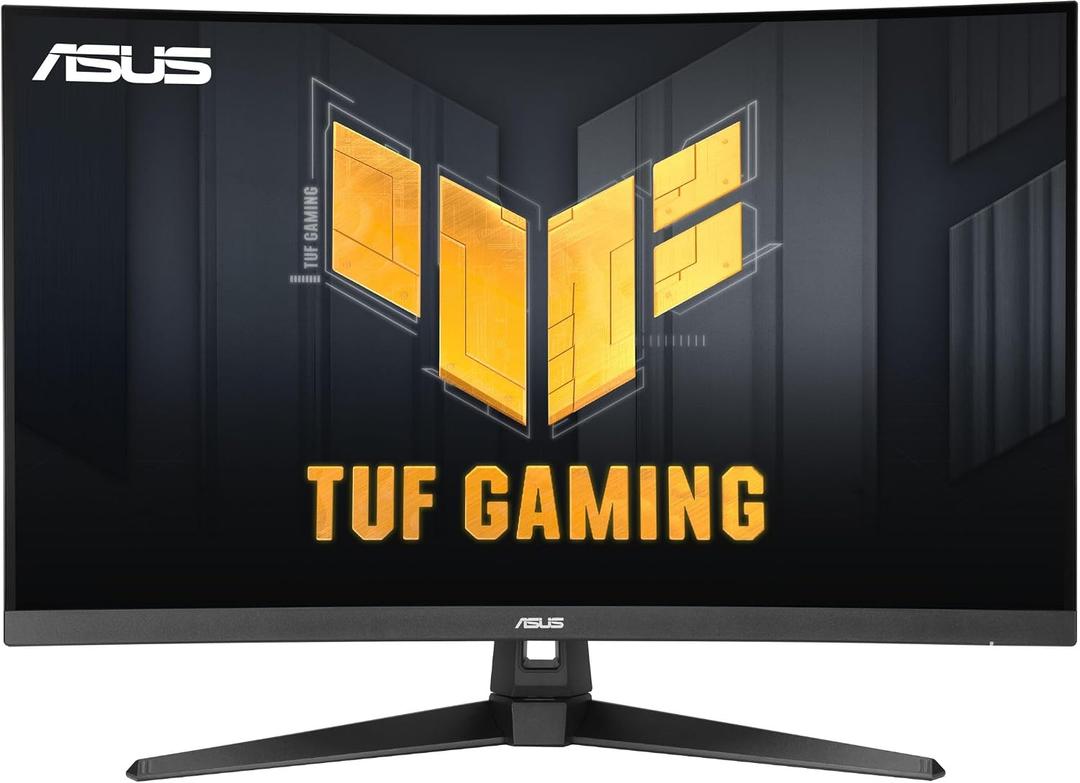 ASUS TUF Gaming 31.5 1440P Curved HDR Gaming Monitor (VG32WQ3B) QHD (2560 x 1440), 180Hz, 0.5ms, 1500R, Extreme Low Motion Blur, FreeSync, 90% DCI-P3, Shadow Boost, DisplayWidget