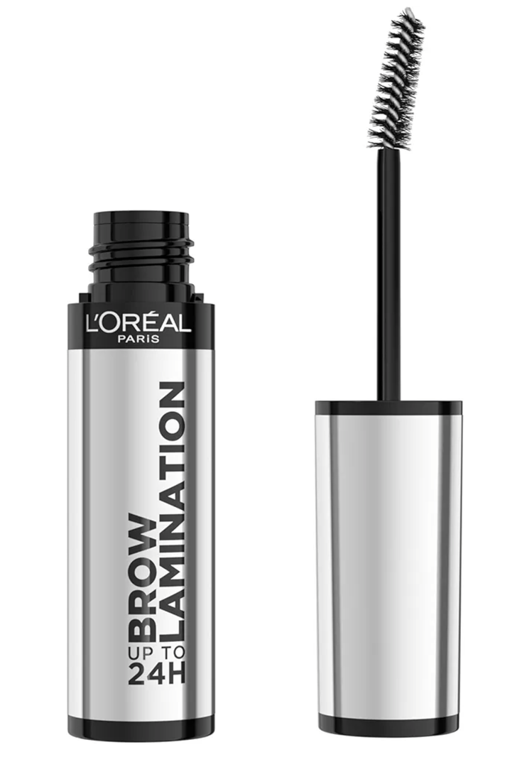 L'Oreal Paris Infallible Up To 24H Wear Brow Lamination, Water-Resistant Longwear Eyebrow Gel Make Up, Clear/Transparent, 0.16 Fl Oz