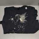 Fairy Mythical Motif Fantasy Illustration Fairy T-Shirt, Size Women M