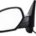 ZAPOSTS Side View Mirror Replacement Fit for 07-13 for Chevy Silverado 1500 2500 HD 3500 HD for GMC Sierra 1500 2500 HD for GMC Yukon/Yukon XL 1500 Power Heated Manual Folding Driver Side Mirror 