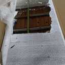 Real Relax Vanity Desk Large Mirror with 12 LED Adjustable Lights, Storage Bench, Spacious Tabletop with Charging Outlet, Many Storage Drawers and Cabinets, for Dressing Room, Bedroom, White