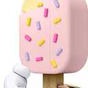 Ice Cream AirPods Pro Case with Keychain Designed for Apple AirPods Pro Case (Strawberry)