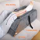 Leg Elevation Pillows for After Surgery, Foam Elevating Pillow, Foot Elevation Pillows for Leg Swelling with Velcro Straps, Foot Elevation Pillow for Post Surgery, Injuries