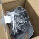 Coffee Pot 6 Cup Electric Espresso Coffee Maker Italian Moka Maker 300ml Portable Aluminum Espresso Machine Cafetera Moka Pot with Detachable Base, Gift for Home Travel(Black)