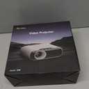 Projector with WiFi and Bluetooth, Goiaey 1000 ANSI Smart Portable Projector Compatible with GoogIe TV, Built-in Official Streaming Apps, GoogIe Voice, DoIby Audio, HDR 10 Native 1080P Movie Proyector (White)